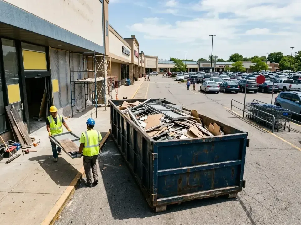 retail-store-renovation-debris-003 — frequently asked questions, Roll-off Dumpster Rentals in Rockford, IL